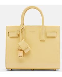 Saint Laurent - Sac De Jour Nano Leather Top-Handle Bag - Lyst