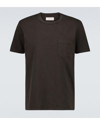 Les Tien Classic Cotton Pocket T-shirt - Black