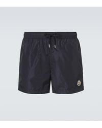 Moncler - Logo Swim Trunks - Lyst