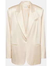 The Sei - Oversized Silk Blazer - Lyst