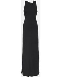 Ami Paris - Vestido Largo De Jersey - Lyst