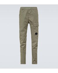C.P. Company - Cotton-blend Twill Cargo Pants - Lyst