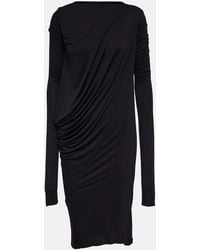 Rick Owens - Lilies - Abito midi in jersey - Lyst
