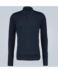 Sunspel - Polopullover aus Wolle - Lyst