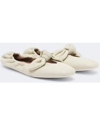 Zimmermann - Carousel Leather Ballet Flats - Lyst