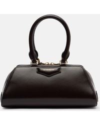 Givenchy - Antigona East-West Mini Leather Tote Bag - Lyst