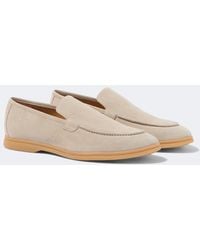 Eleventy - Suede Loafers - Lyst