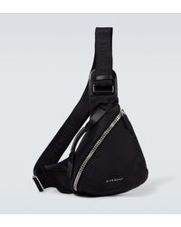 Givenchy - Sac a bandouliere G-Zip Triangle Small - Lyst