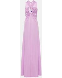 Christopher Esber - Helix Embellished Cutout Jersey Gown - Lyst