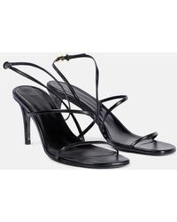 KHAITE - Loop 75 Leather Sandals - Lyst
