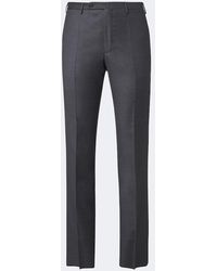 Slowear - Virgin Wool Flannel Slim Pants - Lyst