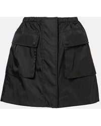 Prada - Minirock Aus Re-Nylon - Lyst