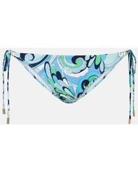 Melissa Odabash - Cancun Printed Bikini Bottoms - Lyst