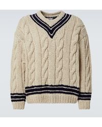 Visvim - Collegium Wool And Cashmere Sweater - Lyst
