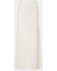 Max Mara - Dorina Cashmere-Blend Maxi Skirt - Lyst