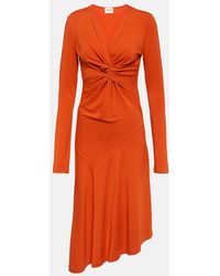 Isabel Marant - Vestido Midi Lania De Jersey - Lyst