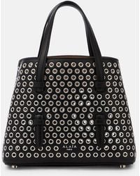 Alaïa - Mina 20 Embellished Leather Tote Bag - Lyst