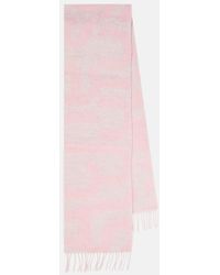 Acne Studios - Logo Wool-Blend Scarf - Lyst
