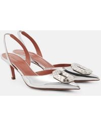 AMINA MUADDI - Camelia 60 Slingback Pumps - Lyst