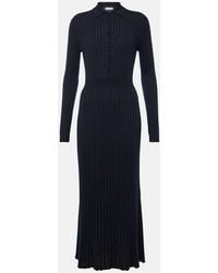Gabriela Hearst - Ardor Silk And Cashmere Midi Dress - Lyst