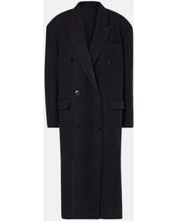 Isabel Marant - Mantel Lexana Aus Einem Wollgemisch - Lyst