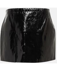 Stouls - Franny Patent Leather Miniskirt - Lyst