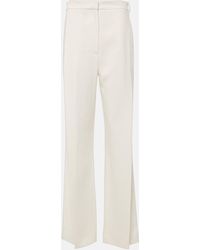 TOVE - Gabrielle Crepe Wide-Leg Pants - Lyst