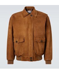 Miu Miu - Blouson Aus Veloursleder - Lyst