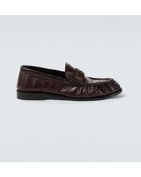 Saint Laurent - Mocasines Penny Le Loafer De Piel - Lyst