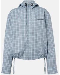 Acne Studios - Checked Technical Jacket - Lyst