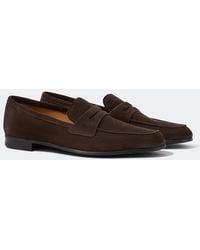 Church's - Milton Suede Penny Loafers - Lyst