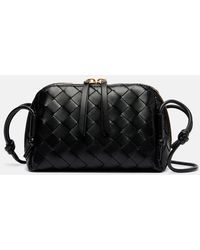 Bottega Veneta - Concert Mini Intrecciato Leather Pouch - Lyst