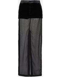 DIDU - Maxirock Aus Mesh - Lyst