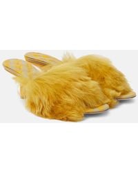 Burberry - Leather Sandal - Lyst