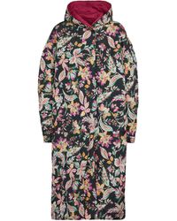 Étoile Isabel Marant Dean Reversible Floral Raincoat - Multicolor