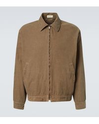 The Row - Noggu Cotton Corduroy Jacket - Lyst