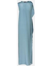 Max Mara - Elegante Odessa Silk Maxi Dress - Lyst