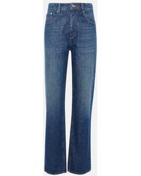 Sportmax - Low-Rise Straight Jeans - Lyst