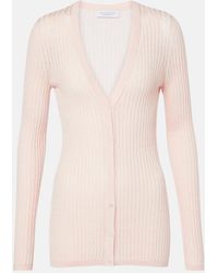 Gabriela Hearst - Emma Pointelle Cashmere And Silk Cardigan - Lyst