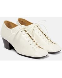 Lemaire - Leather Derby Shoes - Lyst