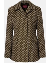 Gucci - Gg Tweed Blazer - Lyst