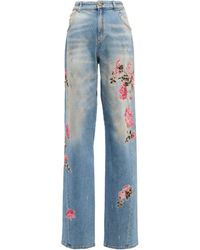 Blumarine Wide-leg jeans for Women | Online Sale up to 79% off | Lyst