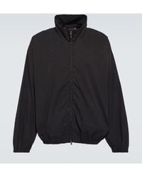 Acne Studios - Logo Cotton Poplin Jacket - Lyst