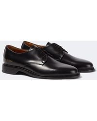 Common Projects - Leather Derby Shoes - Lyst