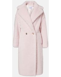 Max Mara - Mantel Tedgirl Aus Alpakawolle, Wolle Und Seide - Lyst