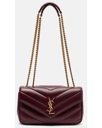Saint Laurent - Loulou Small Leather Shoulder Bag - Lyst