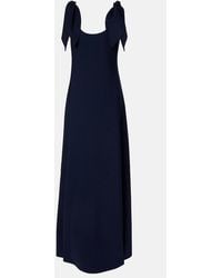 Oscar de la Renta - Wool-Blend Gown - Lyst