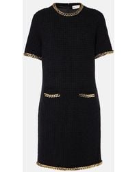 Tory Burch - Abito Corto Con Rifinitura A Catena - Lyst
