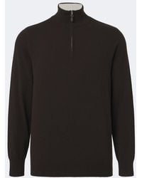 arch4 - Mr Fenchurch Cashmere Half-Zip Sweater - Lyst