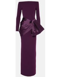 Solace London - Kori Off-Shoulder Gown - Lyst